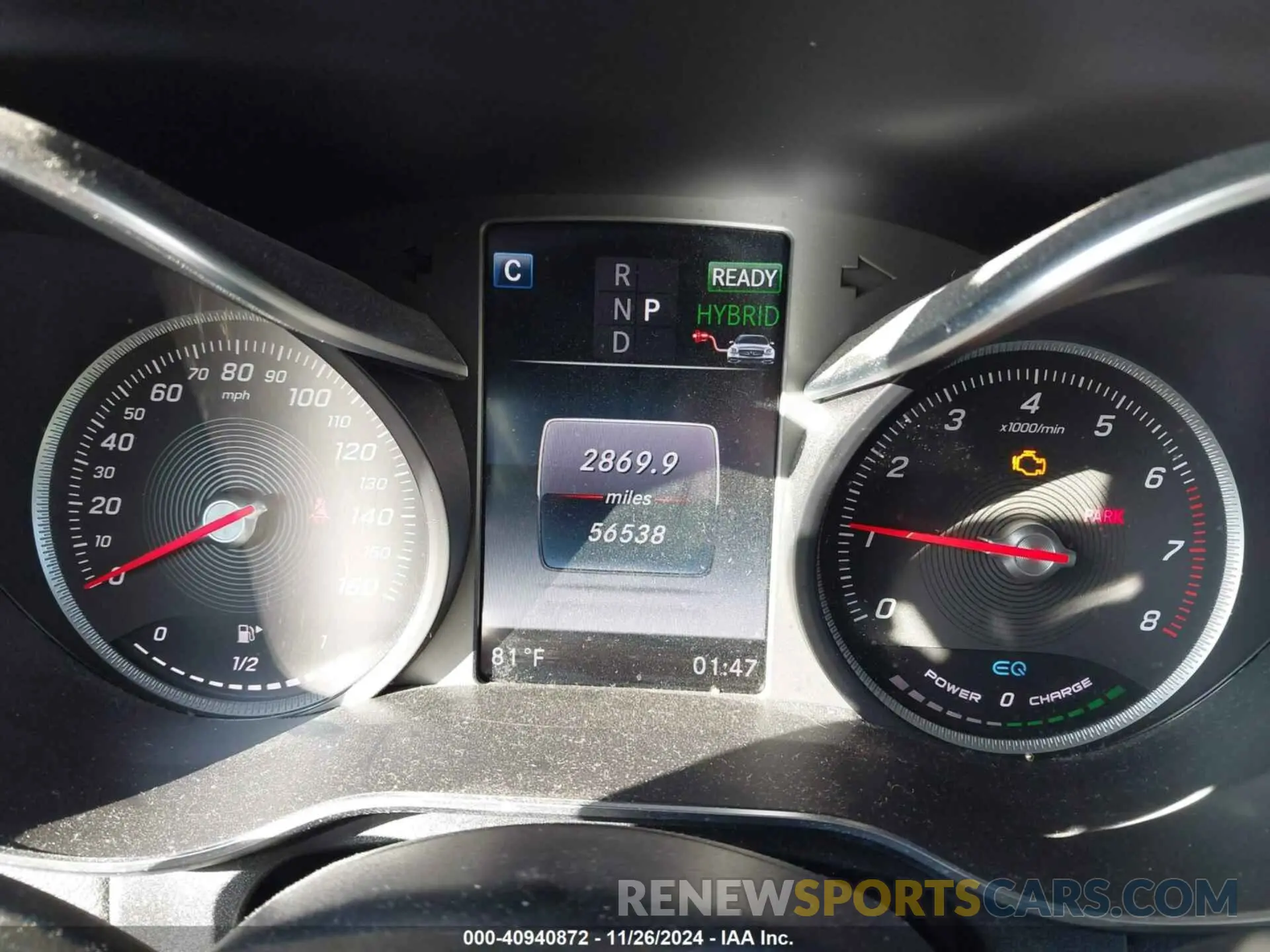 7 fotografías del automóvil dañado WDC0G5EB4KF556454 MERCEDES-BENZ GLC 350E 2019