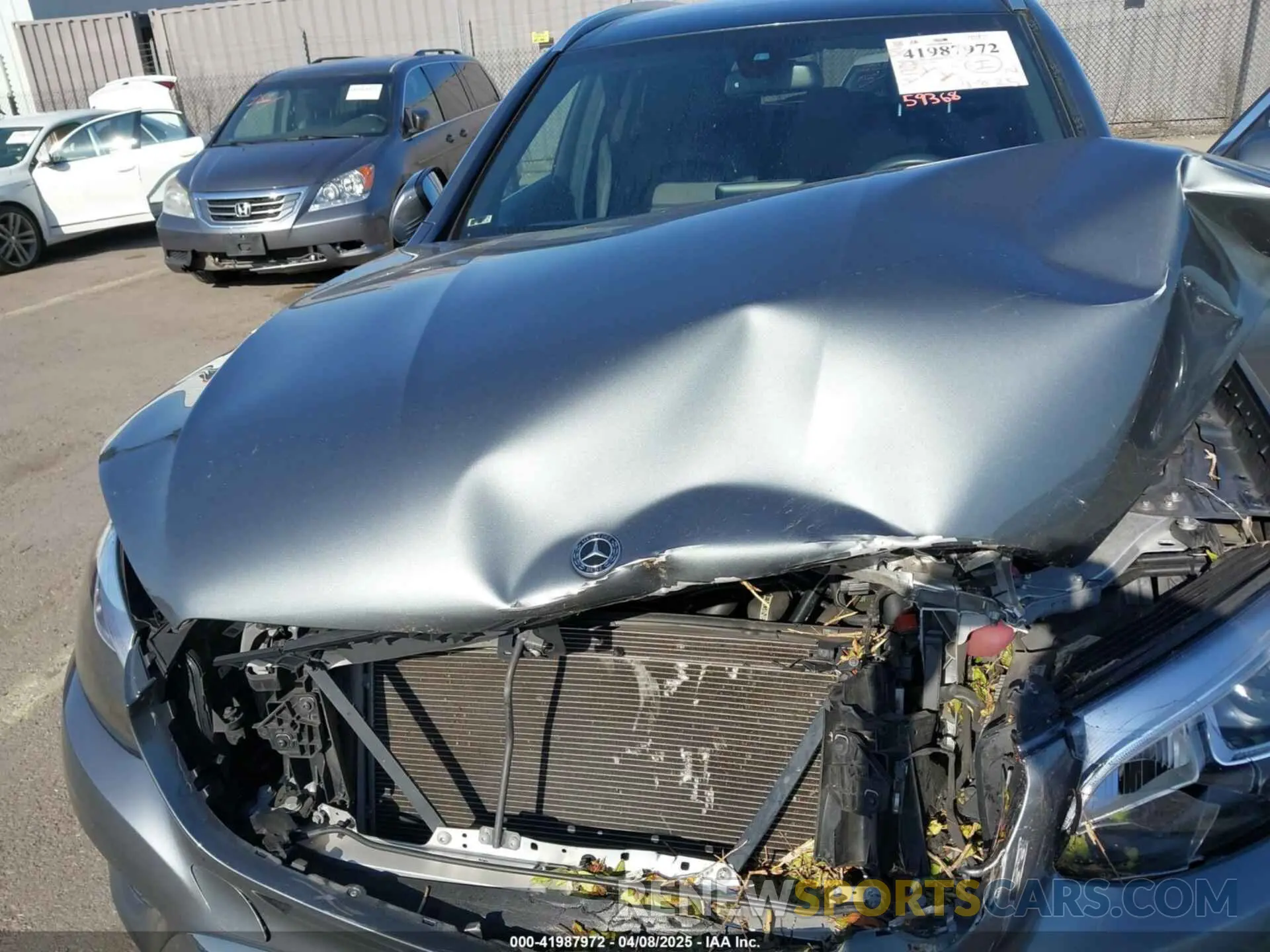 10 fotografías del automóvil dañado WDC0G5EB5KF606374 MERCEDES-BENZ GLC 350E 2019