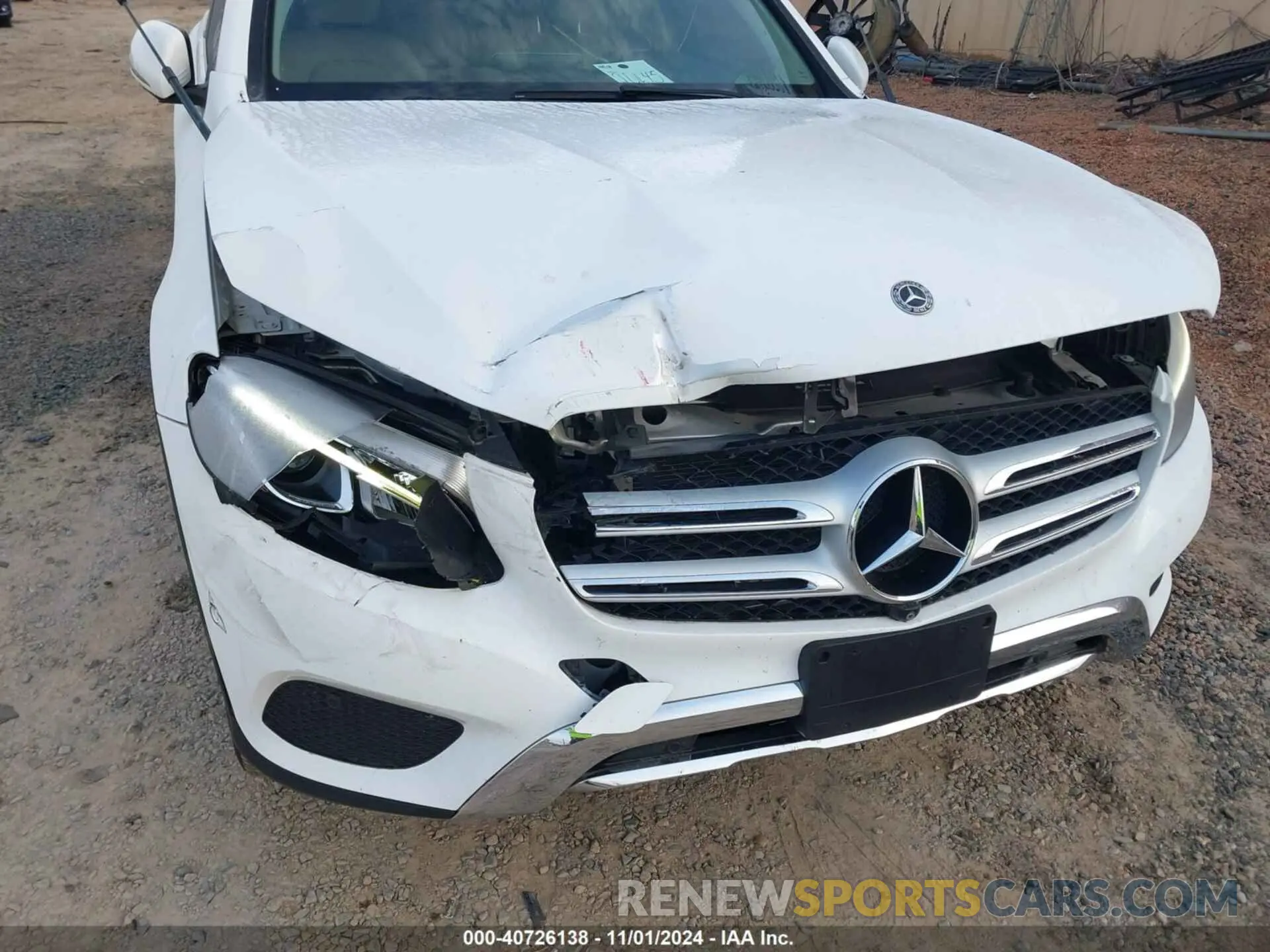 6 fotografías del automóvil dañado WDC0G5EB8KF627199 MERCEDES-BENZ GLC 350E 2019
