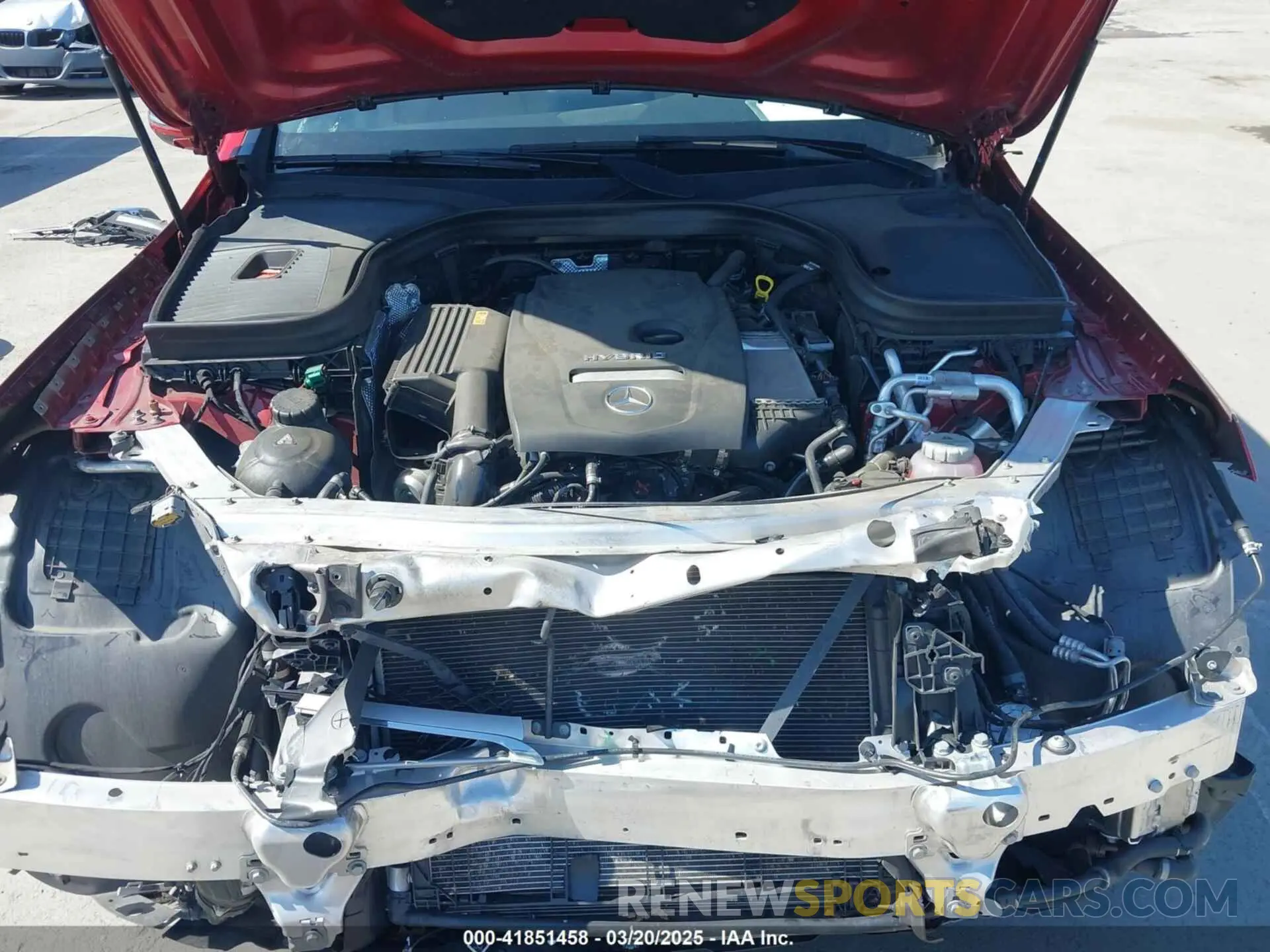 10 fotografías del automóvil dañado WDC0G5EB9KF617426 MERCEDES-BENZ GLC 350E 2019