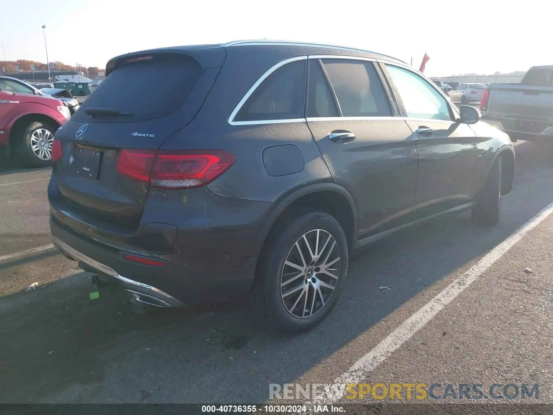 4 fotografías del automóvil dañado W1N0G5DB1LF775227 MERCEDES-BENZ GLC 350E 2020