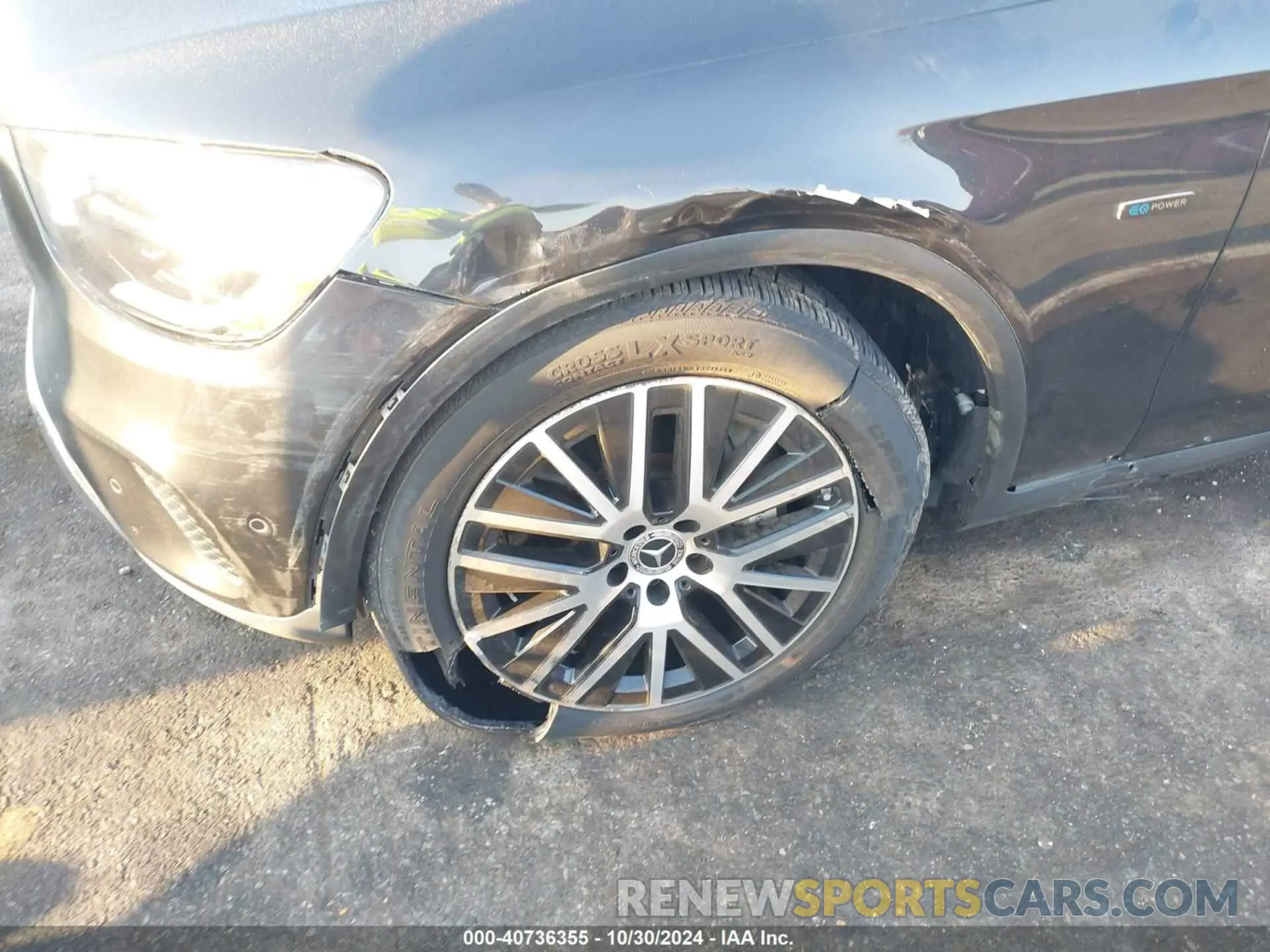 6 fotografías del automóvil dañado W1N0G5DB1LF775227 MERCEDES-BENZ GLC 350E 2020