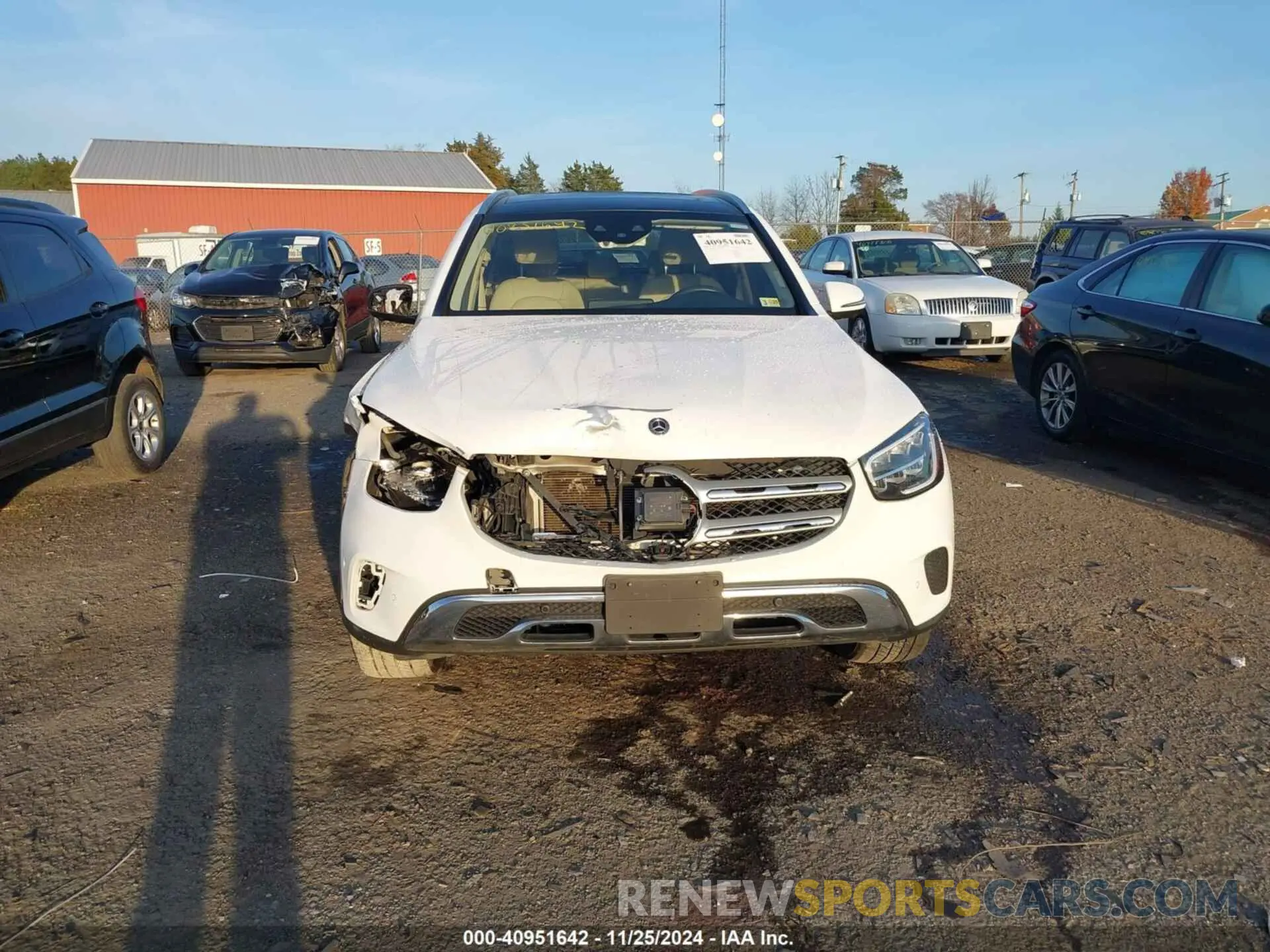 12 fotografías del automóvil dañado W1N0G5DB9LF777307 MERCEDES-BENZ GLC 350E 2020