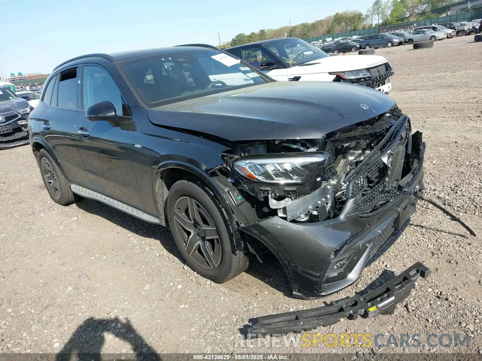 1 fotografías del automóvil dañado W1NKM5GB7SF344340 MERCEDES-BENZ GLC 350E 2025