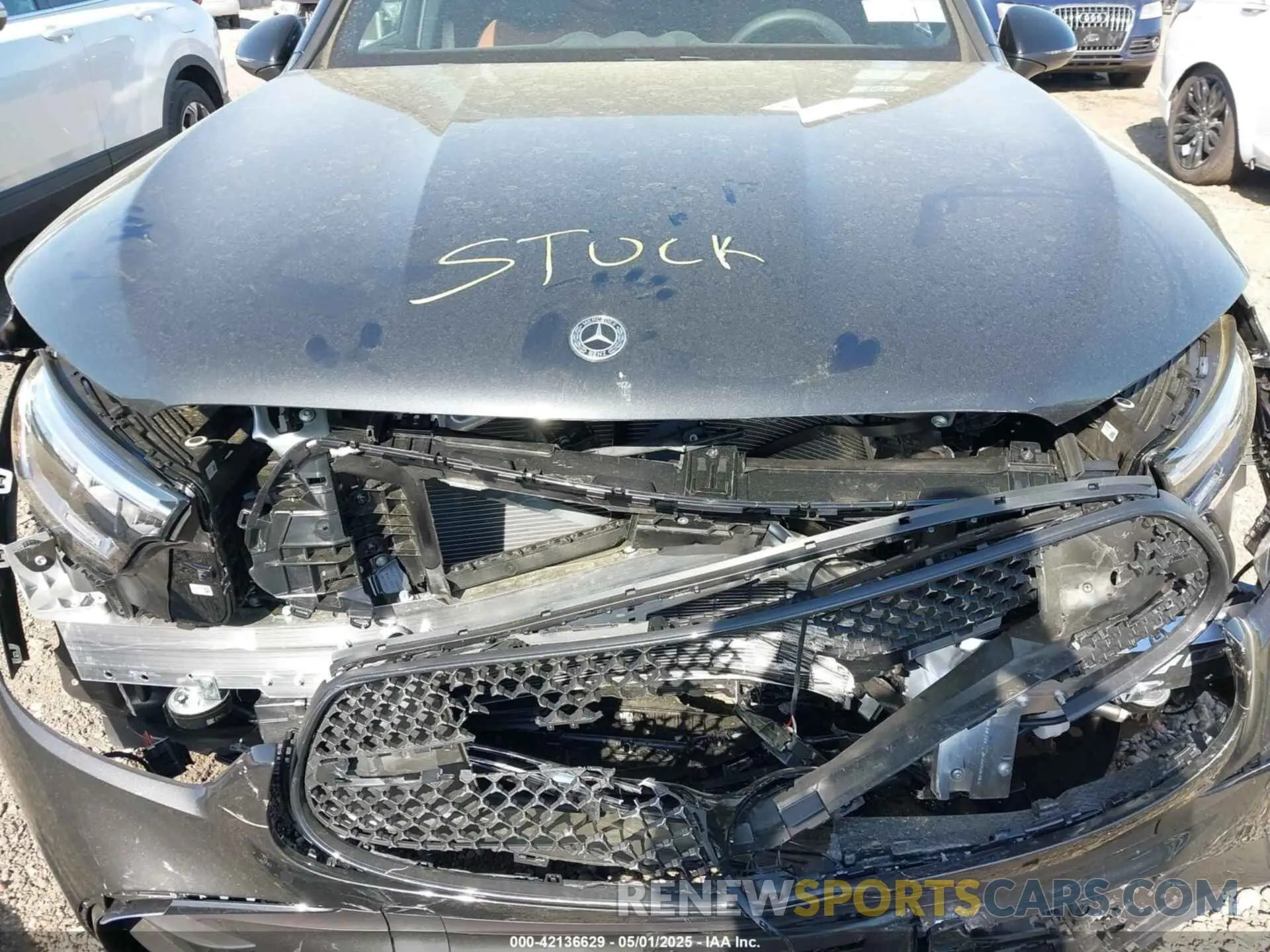 10 fotografías del automóvil dañado W1NKM5GB7SF344340 MERCEDES-BENZ GLC 350E 2025