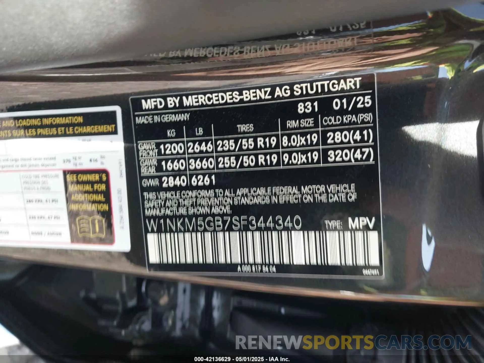 9 fotografías del automóvil dañado W1NKM5GB7SF344340 MERCEDES-BENZ GLC 350E 2025