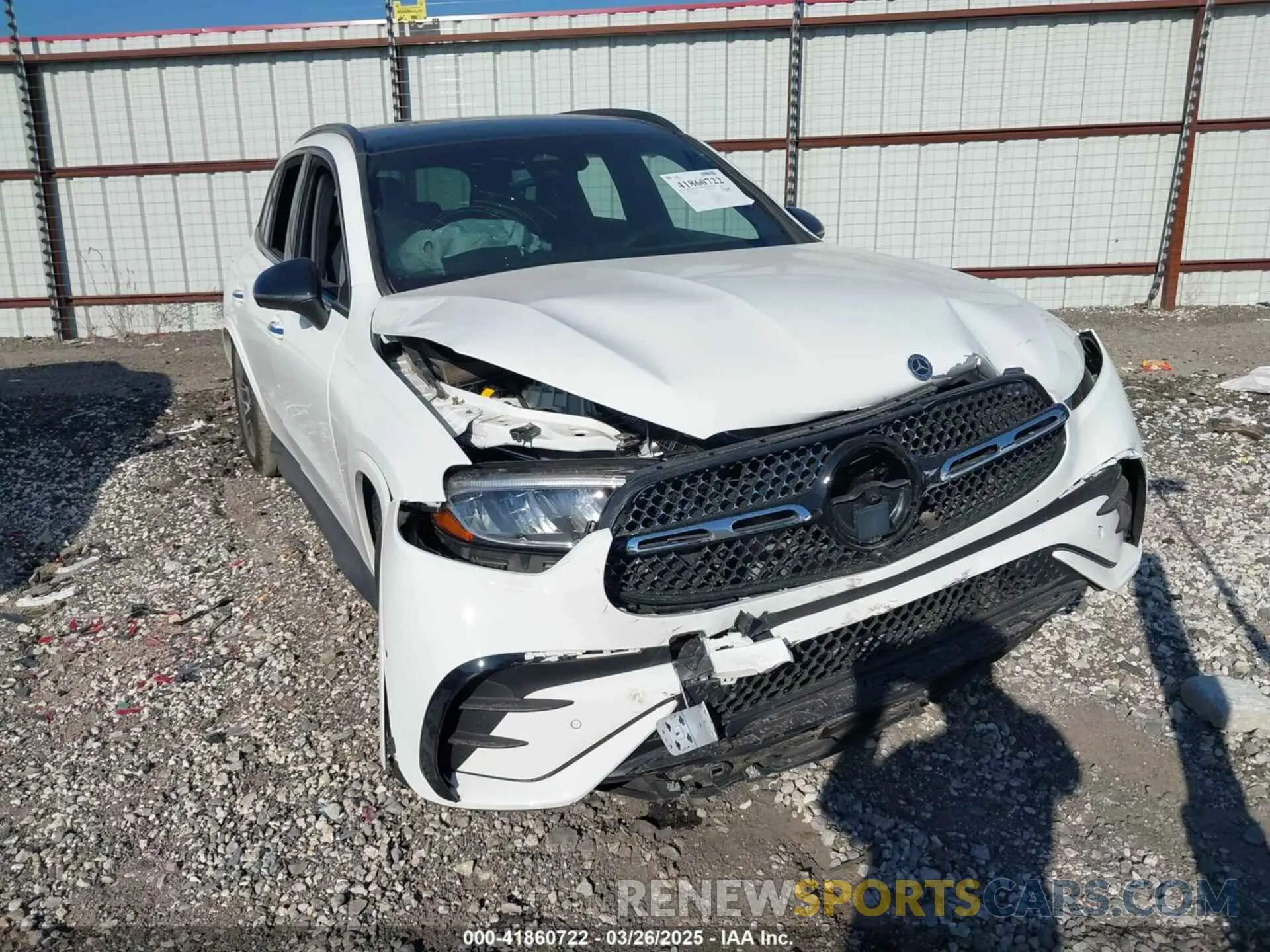 1 fotografías del automóvil dañado W1NKM5GB9SF247236 MERCEDES-BENZ GLC 350E 2025