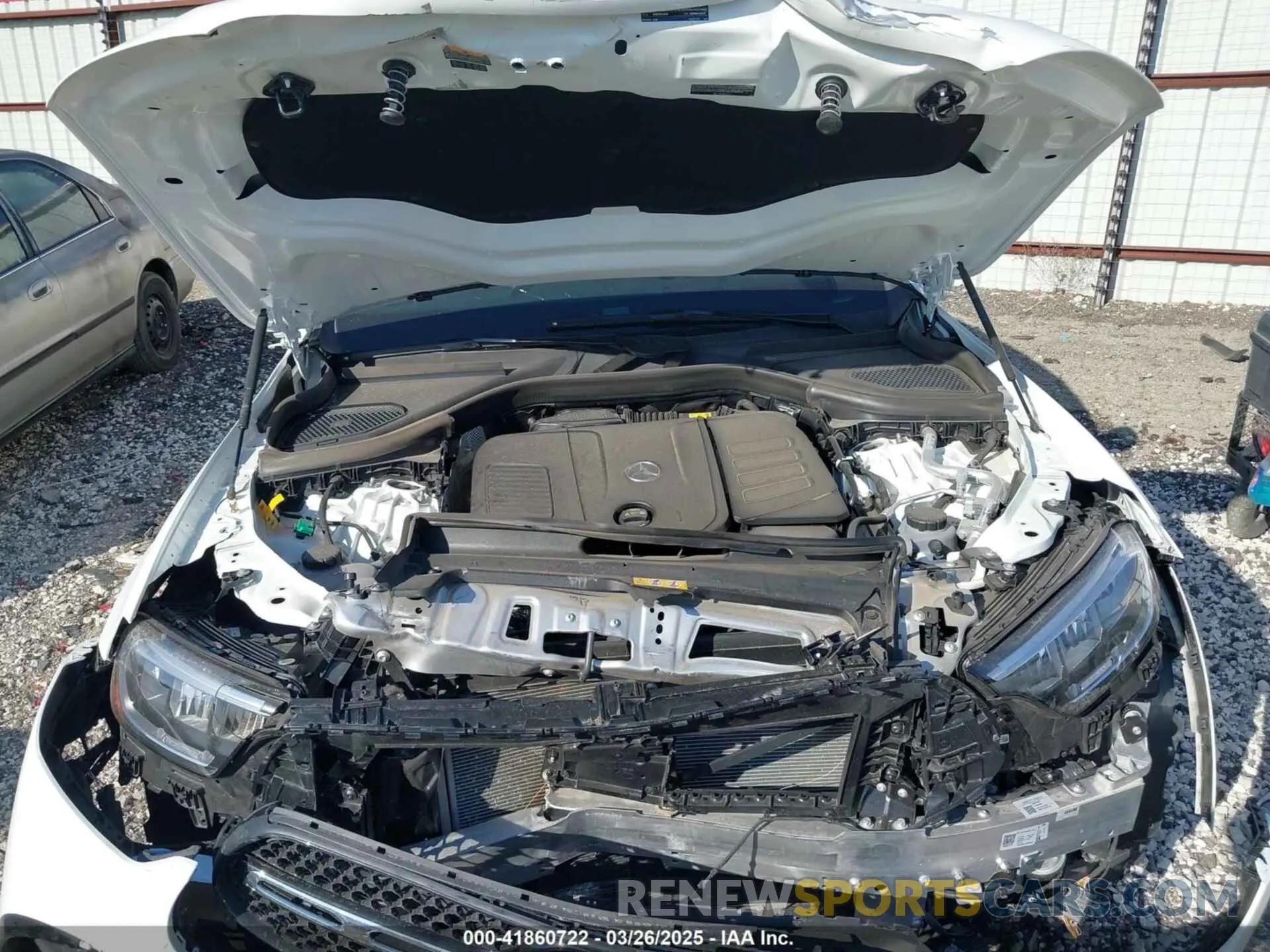 10 fotografías del automóvil dañado W1NKM5GB9SF247236 MERCEDES-BENZ GLC 350E 2025