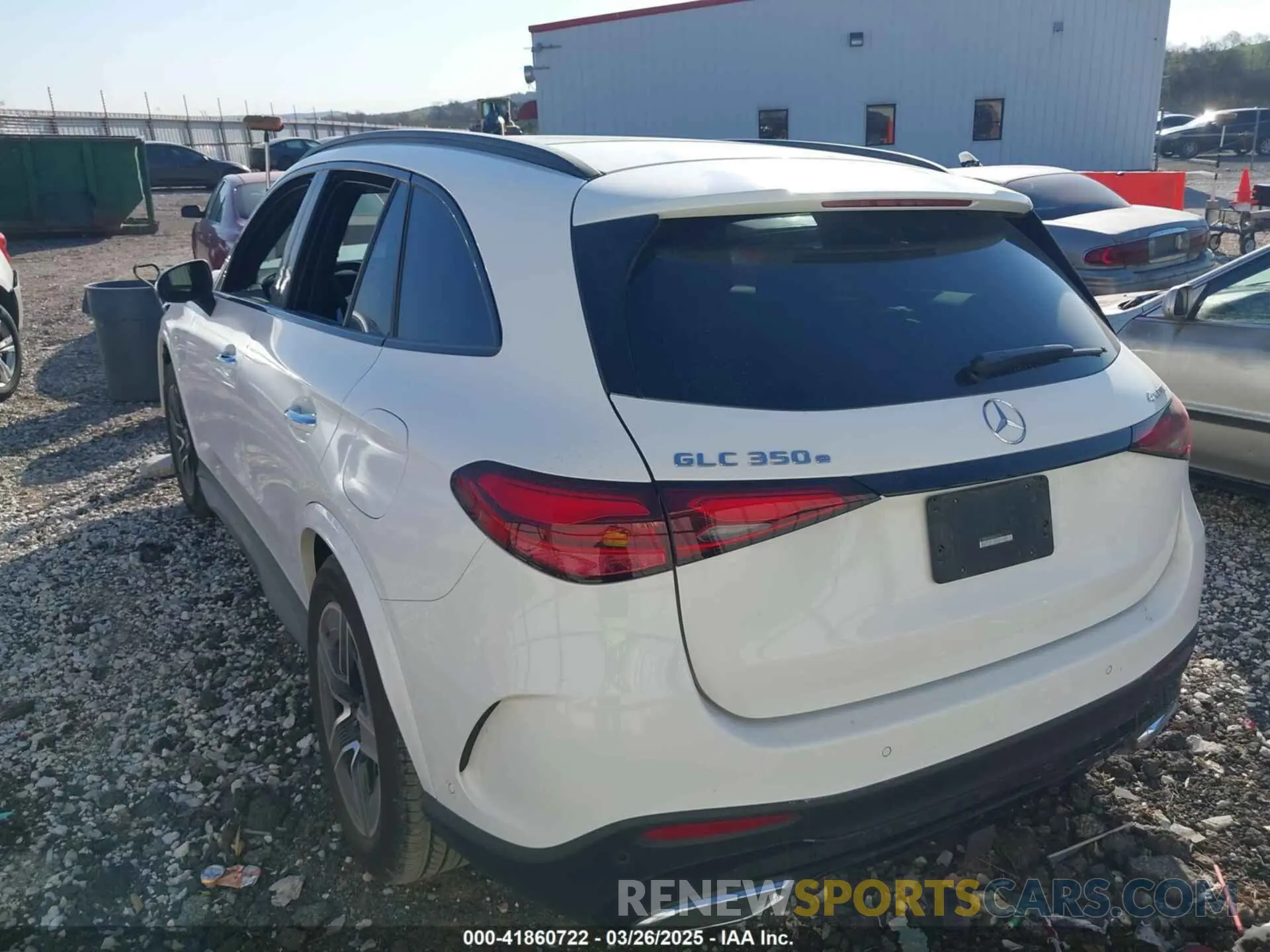 3 fotografías del automóvil dañado W1NKM5GB9SF247236 MERCEDES-BENZ GLC 350E 2025