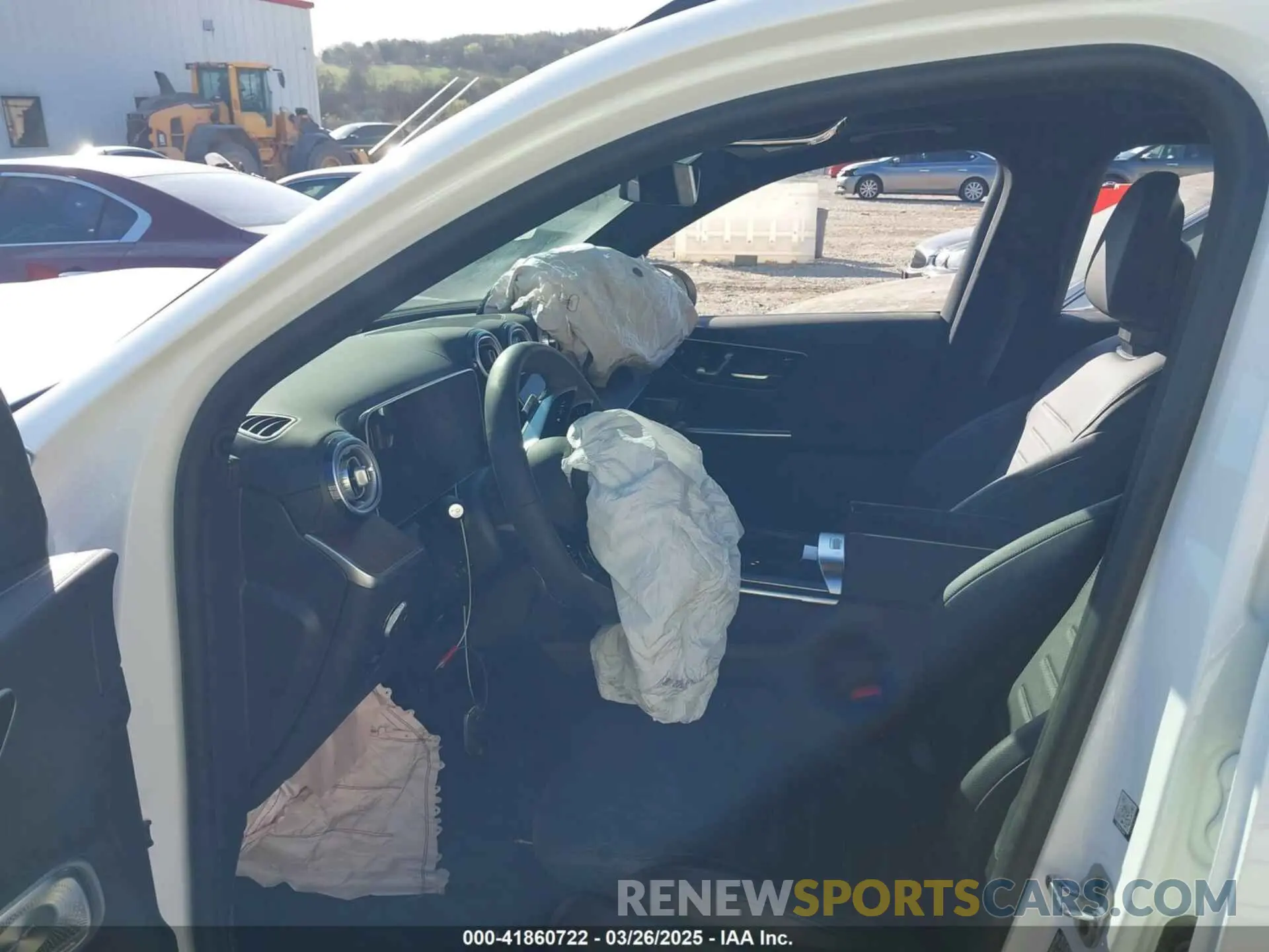 5 fotografías del automóvil dañado W1NKM5GB9SF247236 MERCEDES-BENZ GLC 350E 2025
