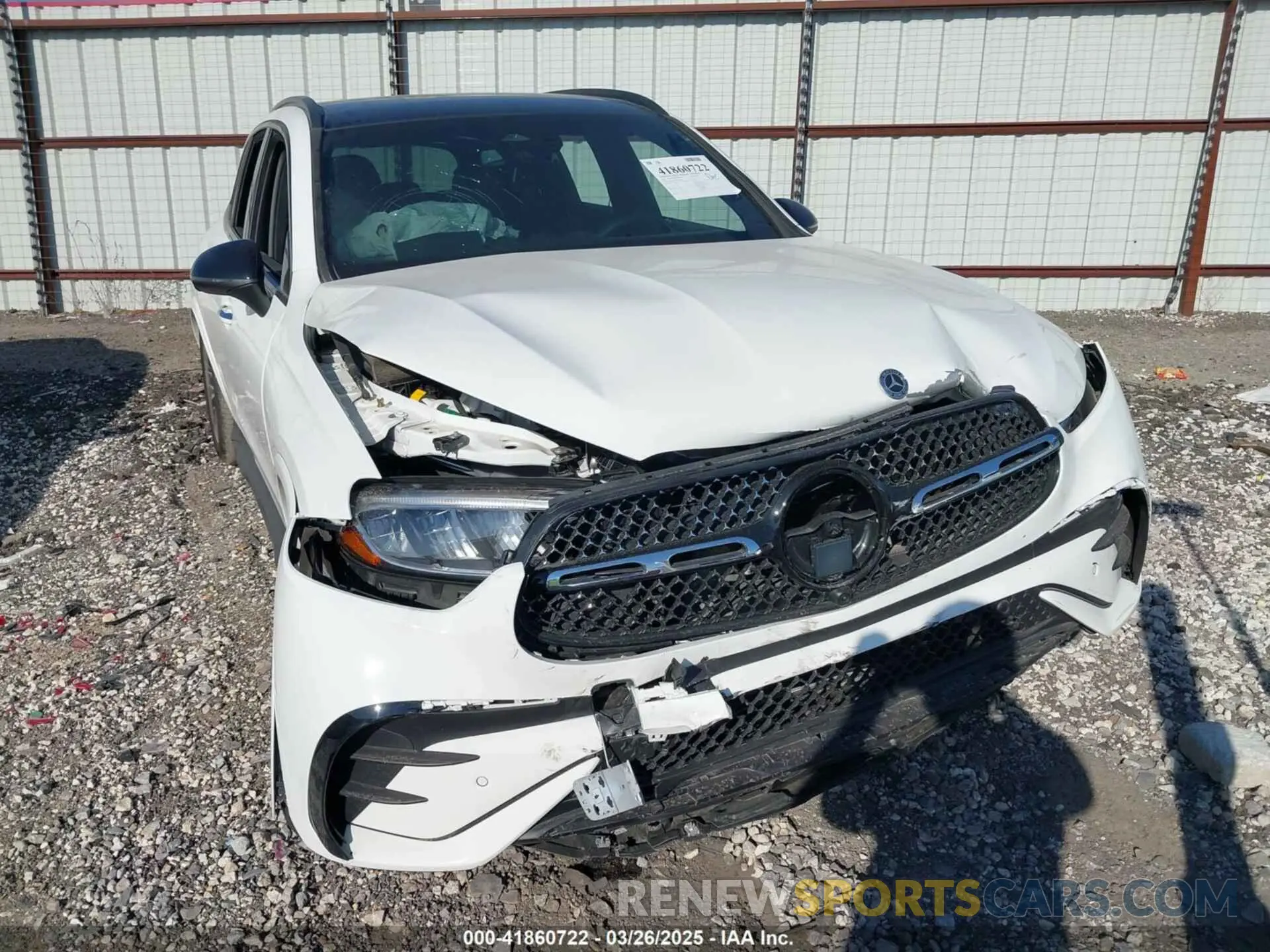 6 fotografías del automóvil dañado W1NKM5GB9SF247236 MERCEDES-BENZ GLC 350E 2025