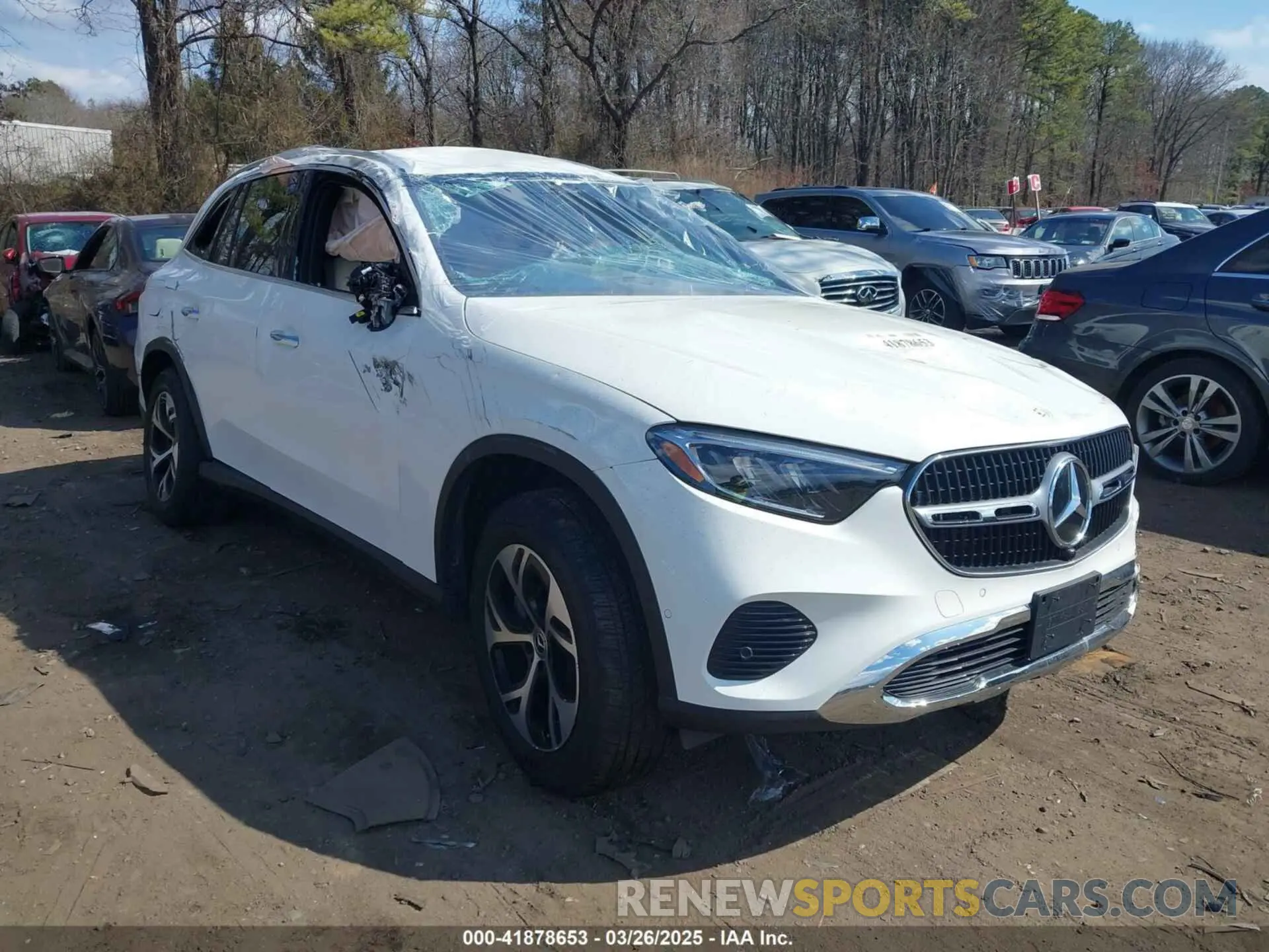 1 fotografías del automóvil dañado W1NKM5GBXSF284957 MERCEDES-BENZ GLC 350E 2025