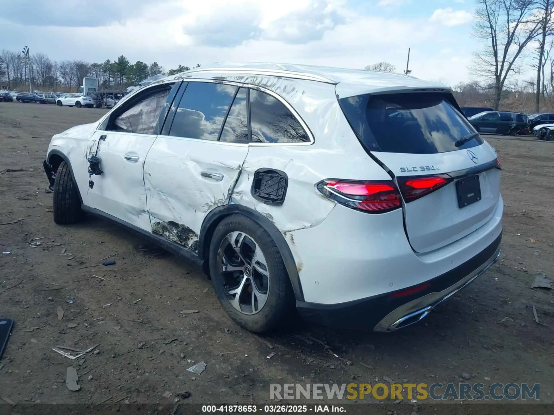 3 fotografías del automóvil dañado W1NKM5GBXSF284957 MERCEDES-BENZ GLC 350E 2025
