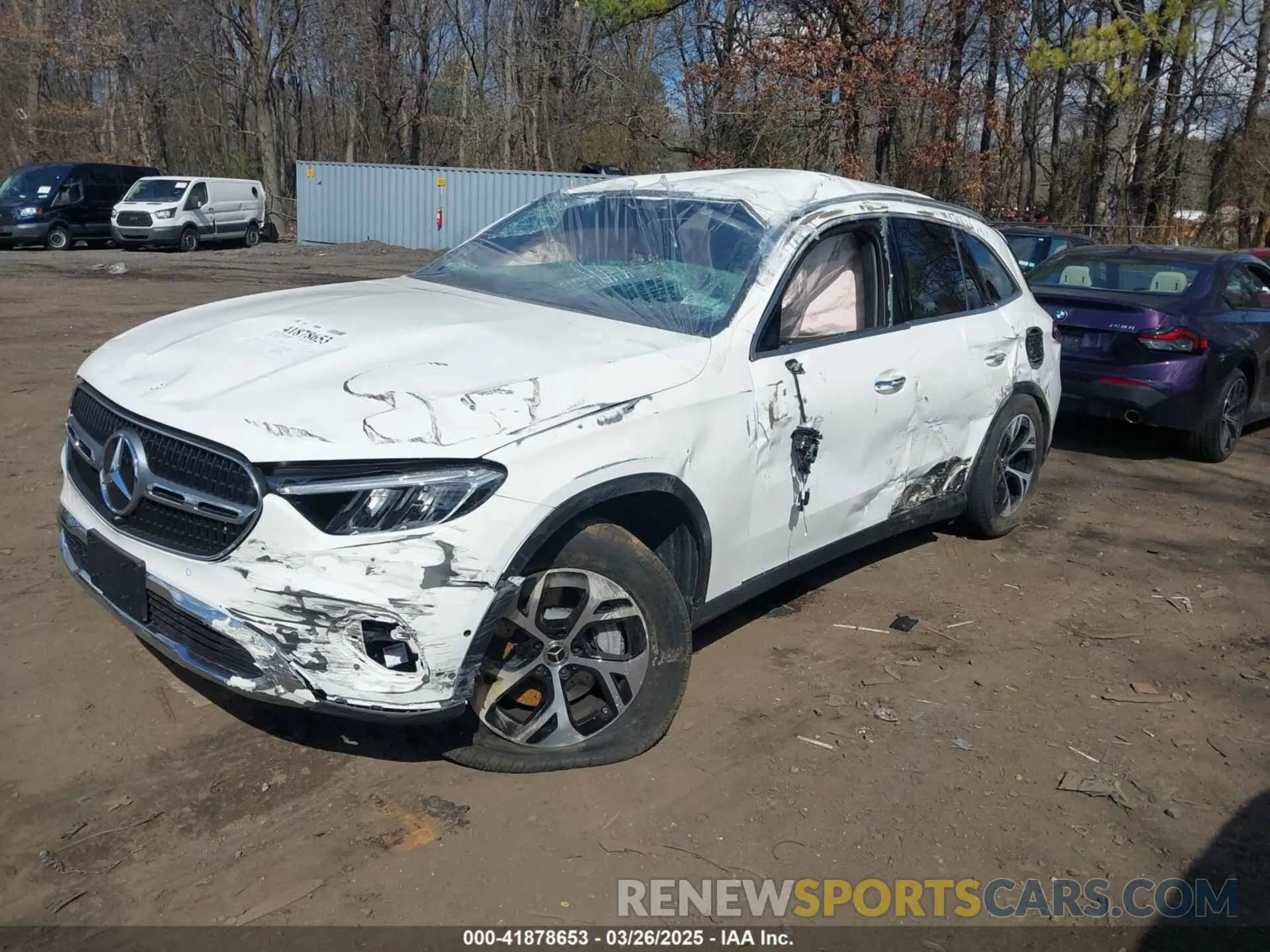 6 fotografías del automóvil dañado W1NKM5GBXSF284957 MERCEDES-BENZ GLC 350E 2025