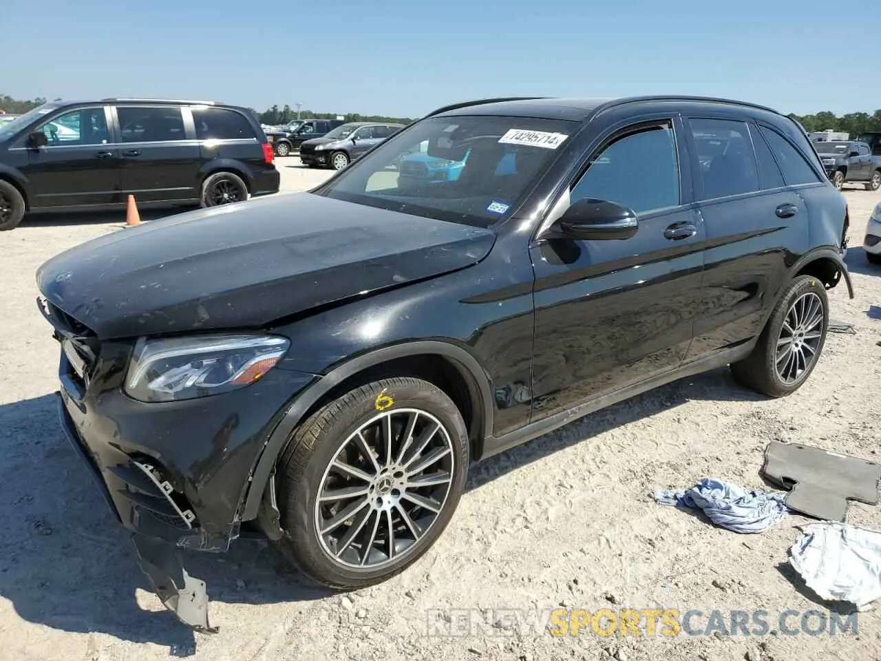 1 fotografías del automóvil dañado WDC0G4JB0KV137152 MERCEDES-BENZ GLC-CLASS 2019