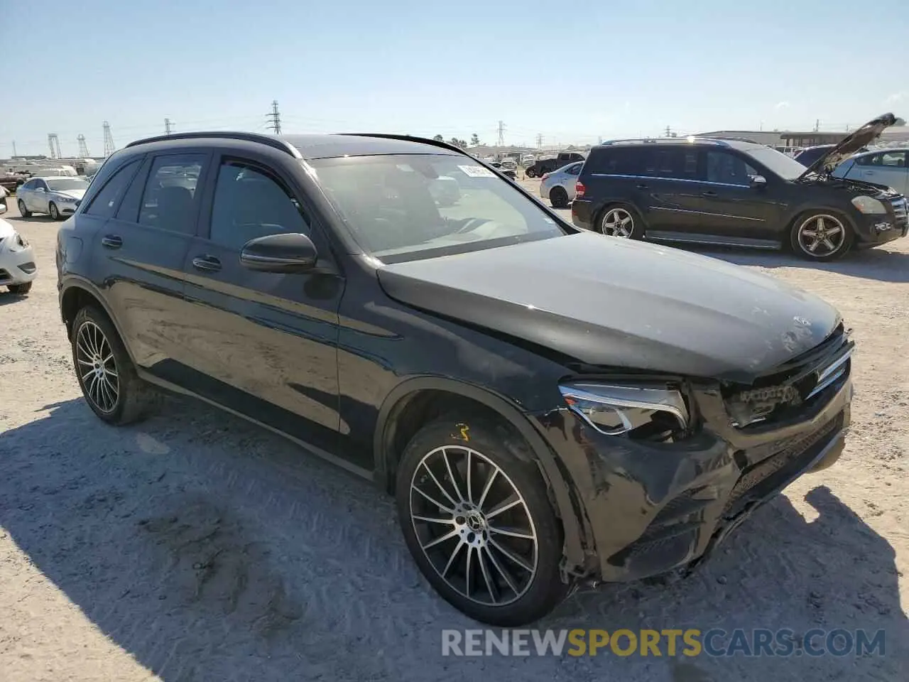 4 fotografías del automóvil dañado WDC0G4JB0KV137152 MERCEDES-BENZ GLC-CLASS 2019