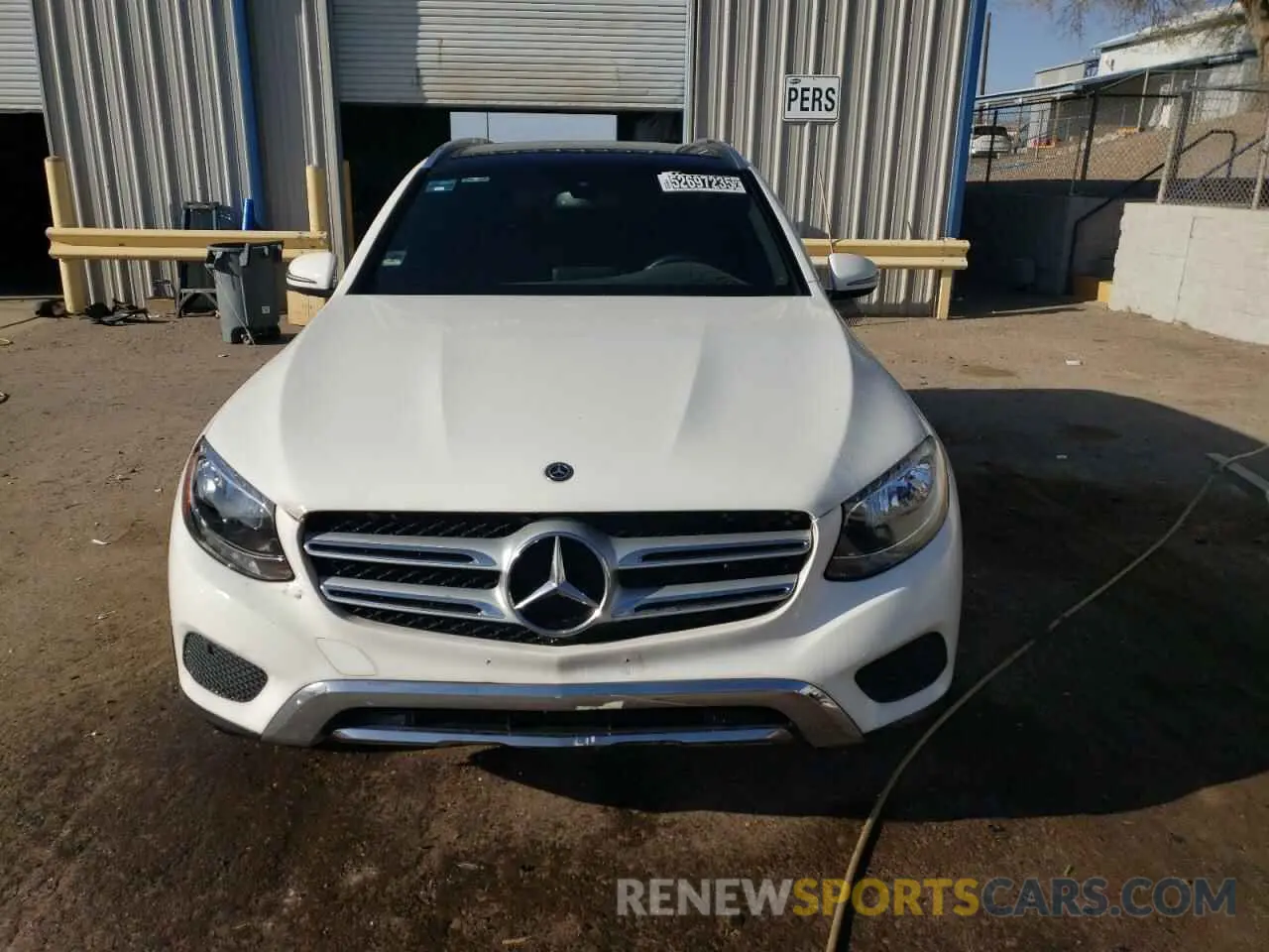 5 fotografías del automóvil dañado WDC0G4JB0KV138186 MERCEDES-BENZ GLC-CLASS 2019