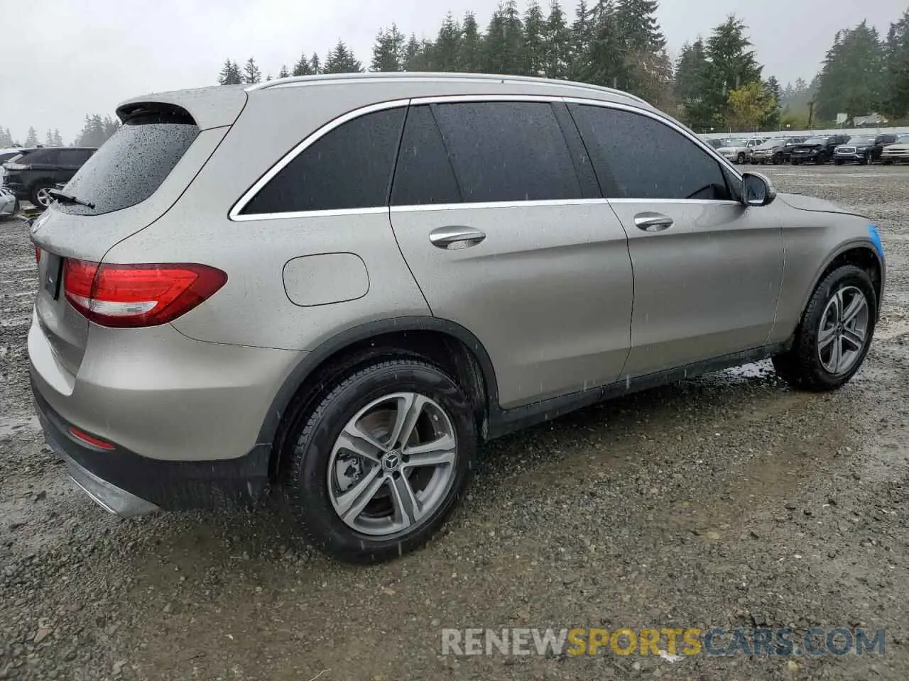 3 fotografías del automóvil dañado WDC0G4JB0KV164111 MERCEDES-BENZ GLC-CLASS 2019