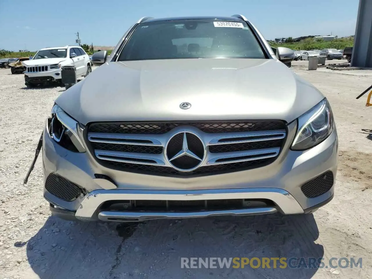 5 fotografías del automóvil dañado WDC0G4JB0KV167347 MERCEDES-BENZ GLC-CLASS 2019