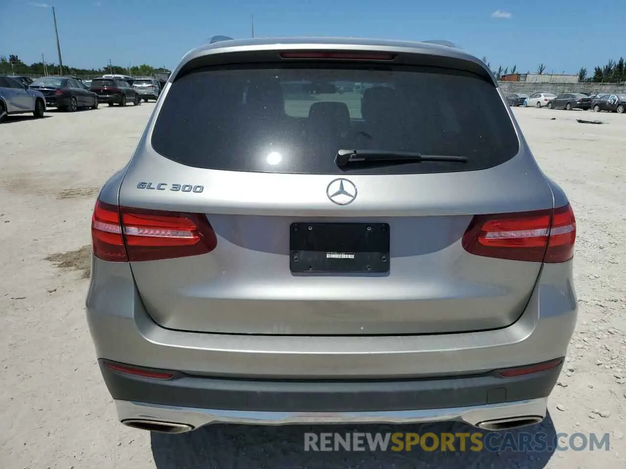 6 fotografías del automóvil dañado WDC0G4JB0KV167347 MERCEDES-BENZ GLC-CLASS 2019