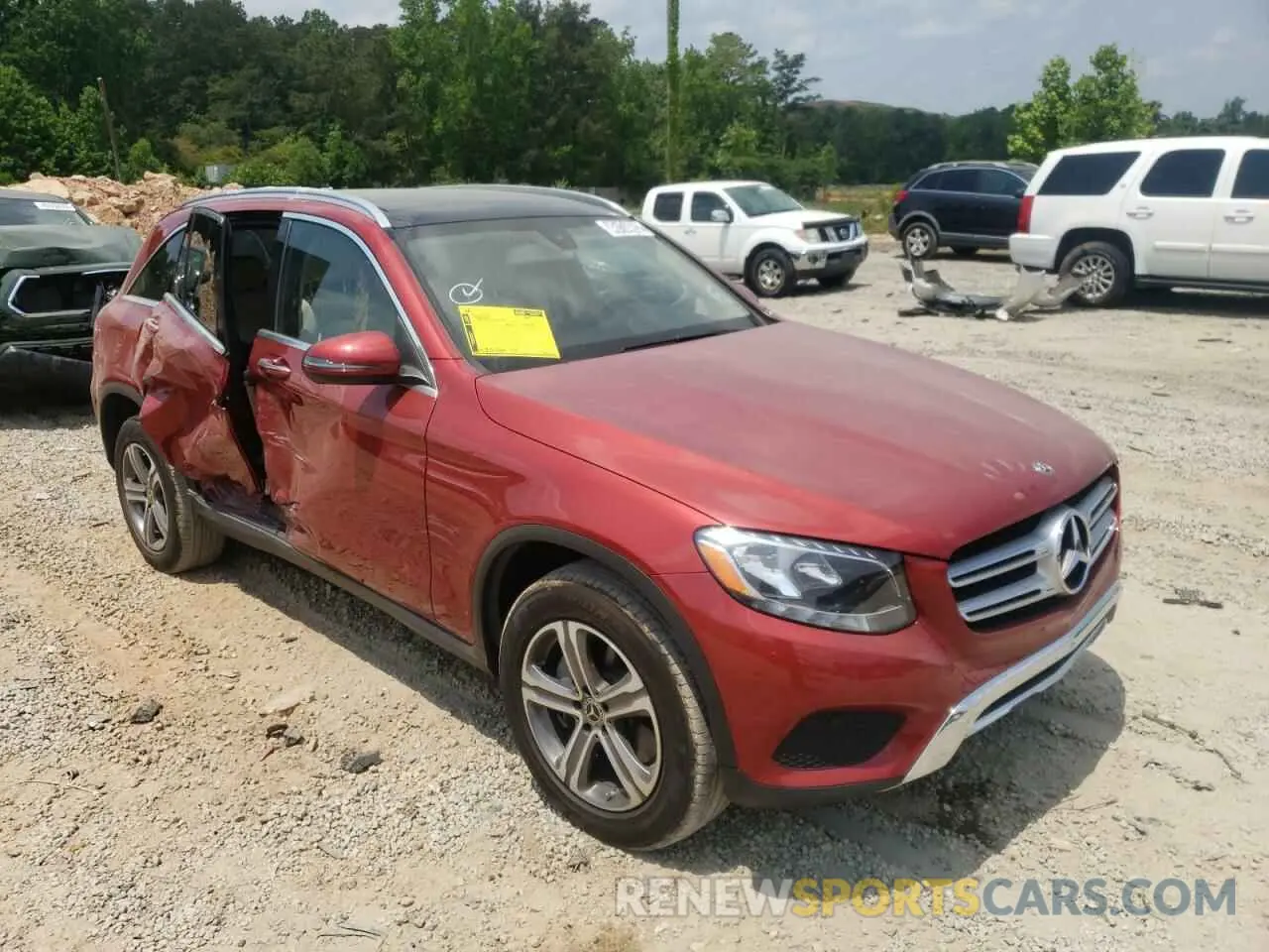1 fotografías del automóvil dañado WDC0G4JB1KF564821 MERCEDES-BENZ GLC-CLASS 2019