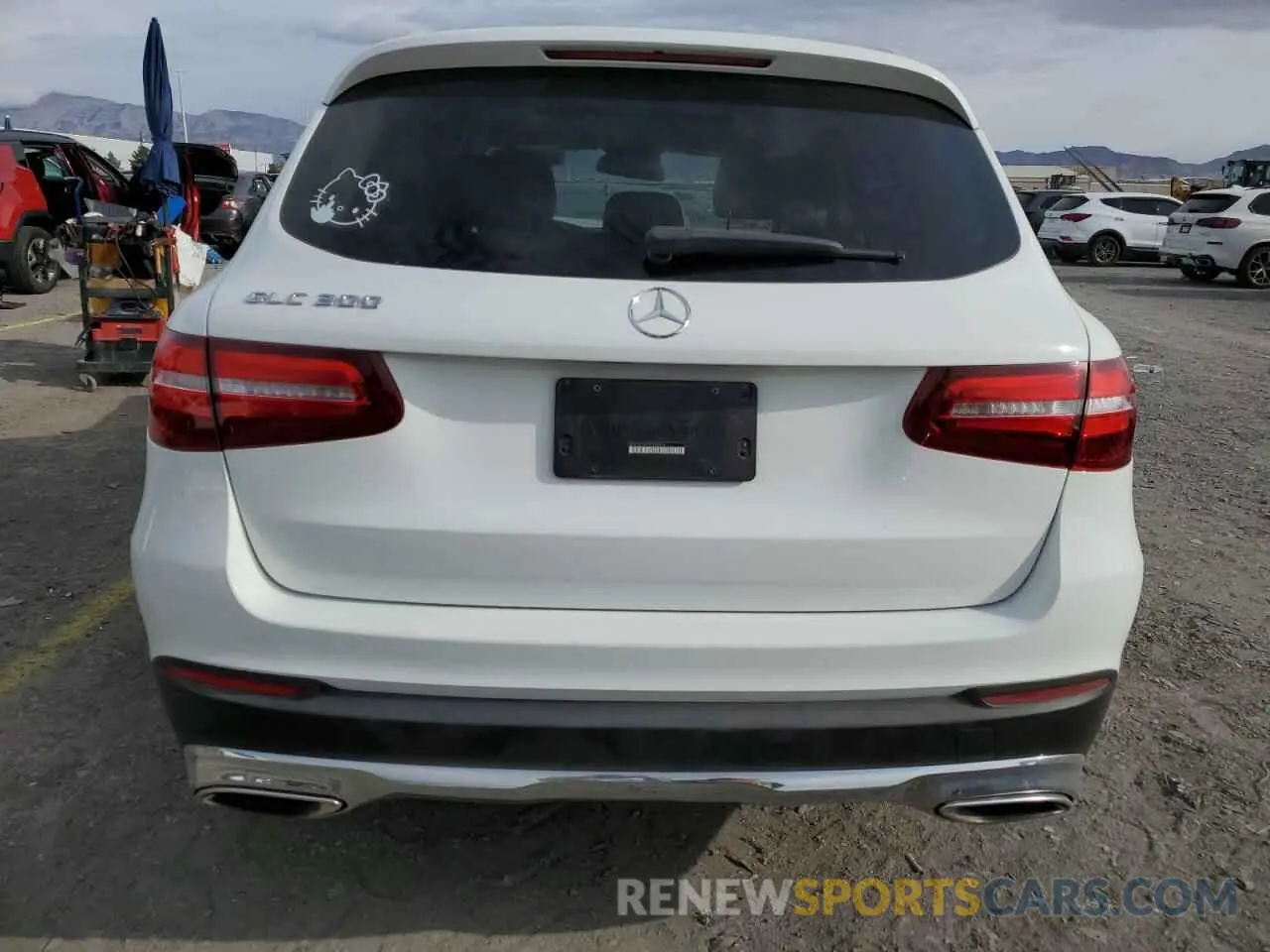 6 fotografías del automóvil dañado WDC0G4JB1KF588004 MERCEDES-BENZ GLC-CLASS 2019