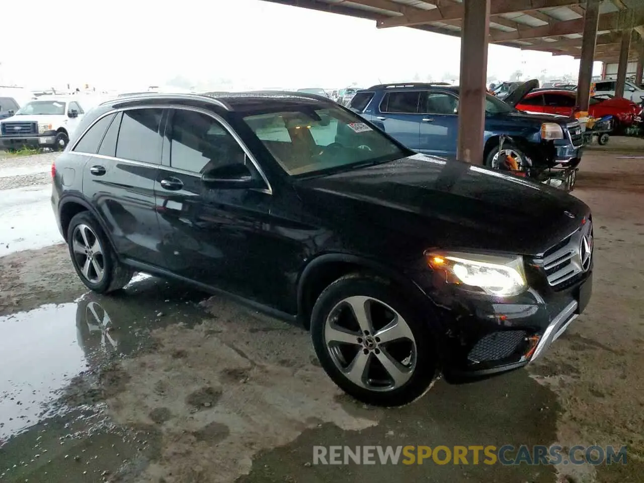 4 fotografías del automóvil dañado WDC0G4JB2KF587198 MERCEDES-BENZ GLC-CLASS 2019