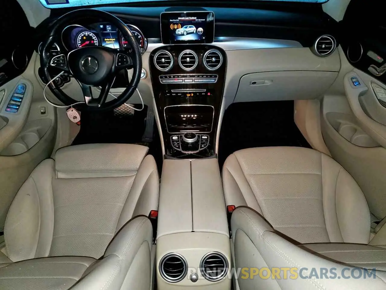 8 fotografías del automóvil dañado WDC0G4JB2KF587198 MERCEDES-BENZ GLC-CLASS 2019
