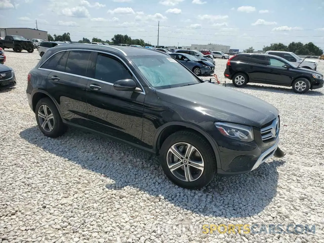 4 fotografías del automóvil dañado WDC0G4JB2KV171805 MERCEDES-BENZ GLC-CLASS 2019