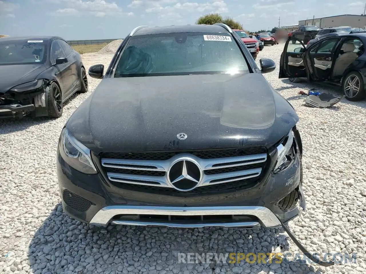 5 fotografías del automóvil dañado WDC0G4JB2KV171805 MERCEDES-BENZ GLC-CLASS 2019