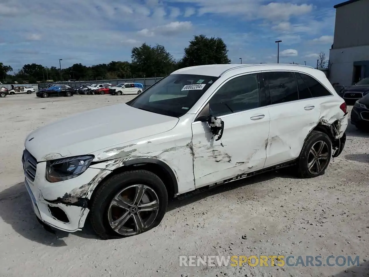 1 fotografías del automóvil dañado WDC0G4JB6KV136135 MERCEDES-BENZ GLC-CLASS 2019