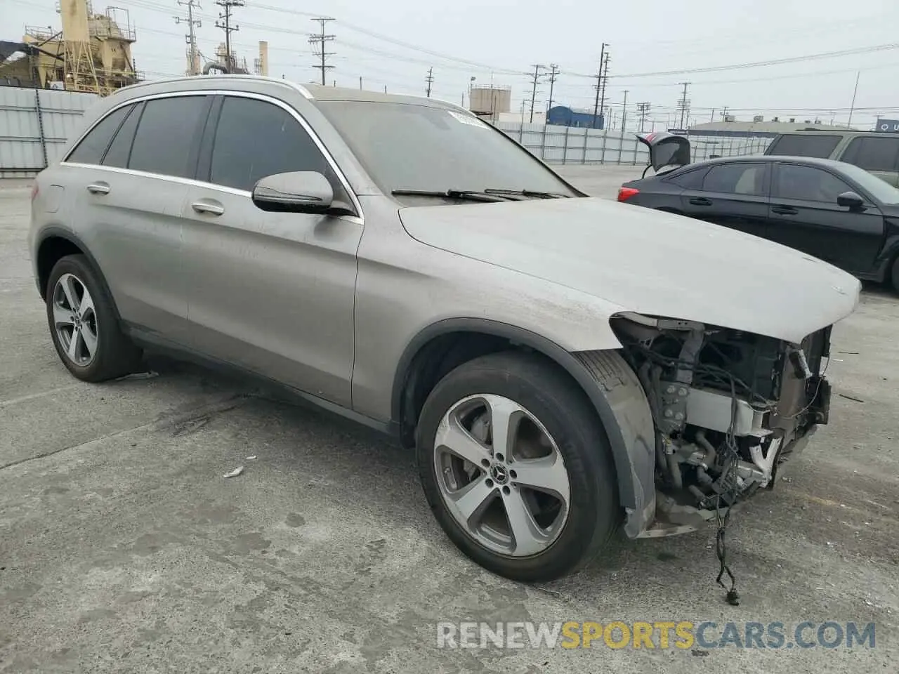 4 fotografías del automóvil dañado WDC0G4JB6KV150262 MERCEDES-BENZ GLC-CLASS 2019