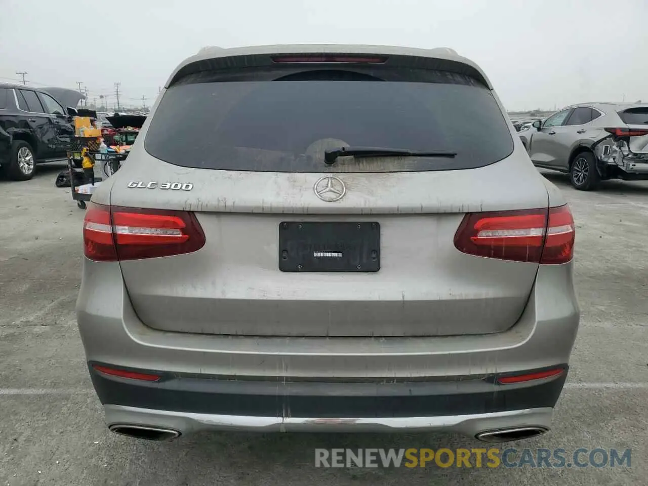 6 fotografías del automóvil dañado WDC0G4JB6KV150262 MERCEDES-BENZ GLC-CLASS 2019