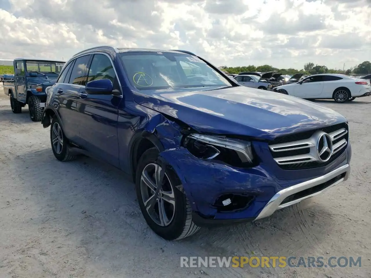 1 fotografías del automóvil dañado WDC0G4JB6KV190129 MERCEDES-BENZ GLC-CLASS 2019