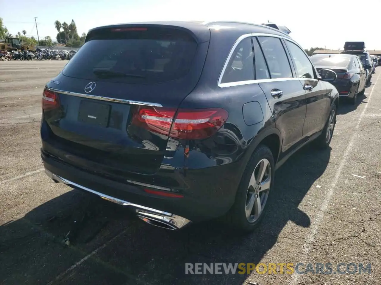 4 fotografías del automóvil dañado WDC0G4JB7KV151629 MERCEDES-BENZ GLC-CLASS 2019