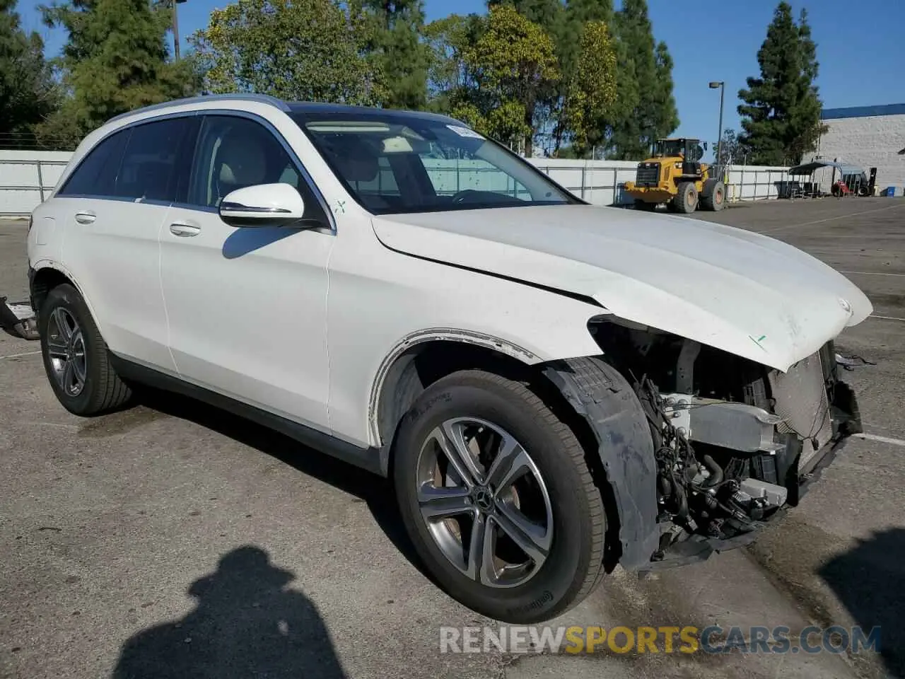 4 fotografías del automóvil dañado WDC0G4JB8K1000807 MERCEDES-BENZ GLC-CLASS 2019