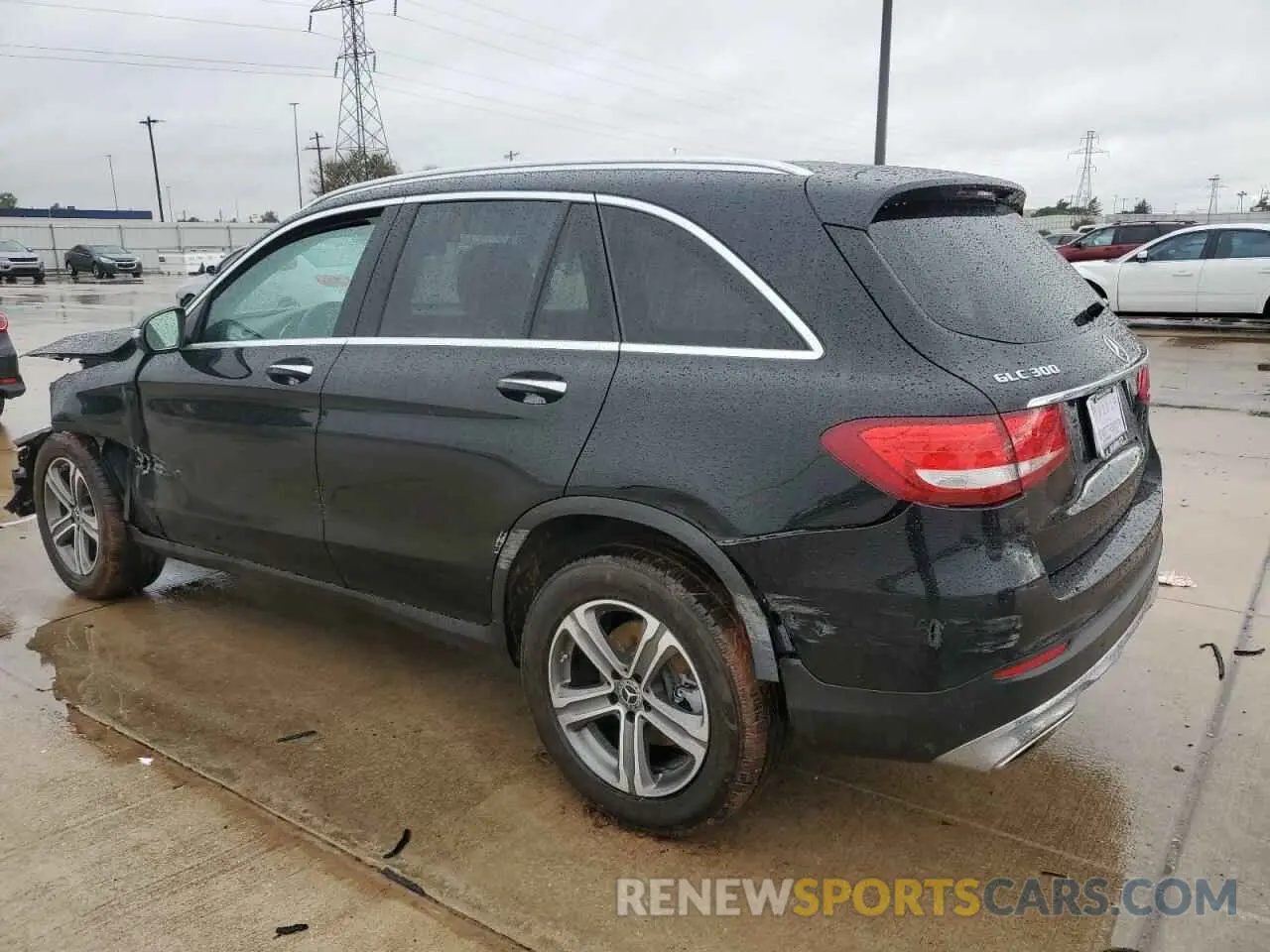 2 fotografías del automóvil dañado WDC0G4JB8KV133267 MERCEDES-BENZ GLC-CLASS 2019