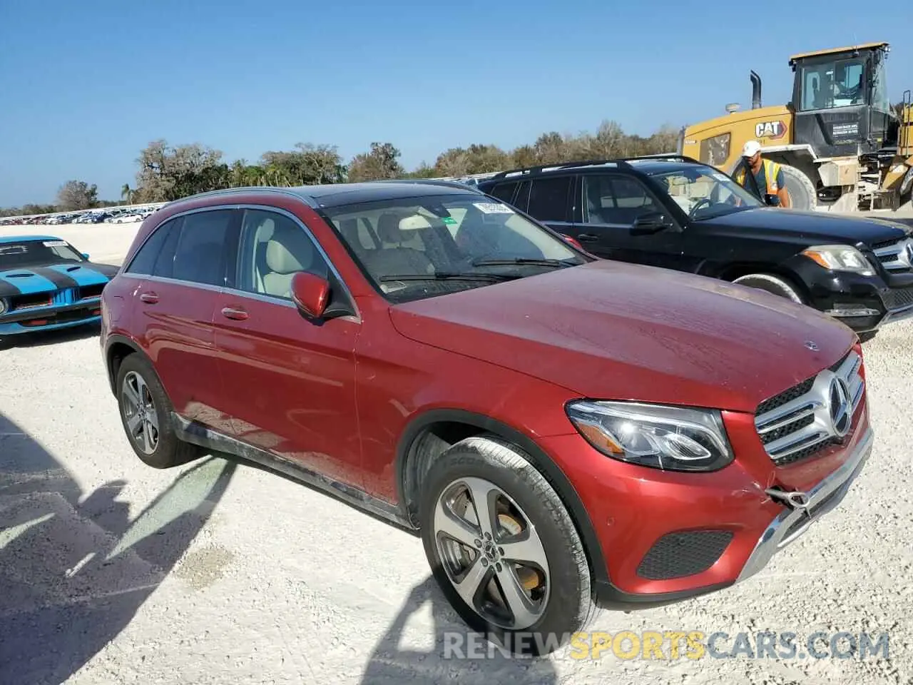 4 fotografías del automóvil dañado WDC0G4JB8KV181643 MERCEDES-BENZ GLC-CLASS 2019