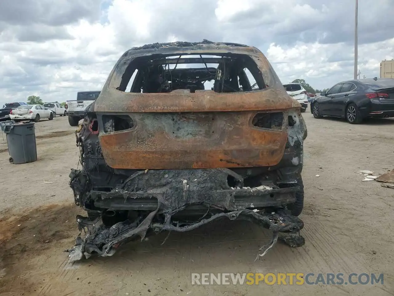 6 fotografías del automóvil dañado WDC0G4JB8KV196367 MERCEDES-BENZ GLC-CLASS 2019