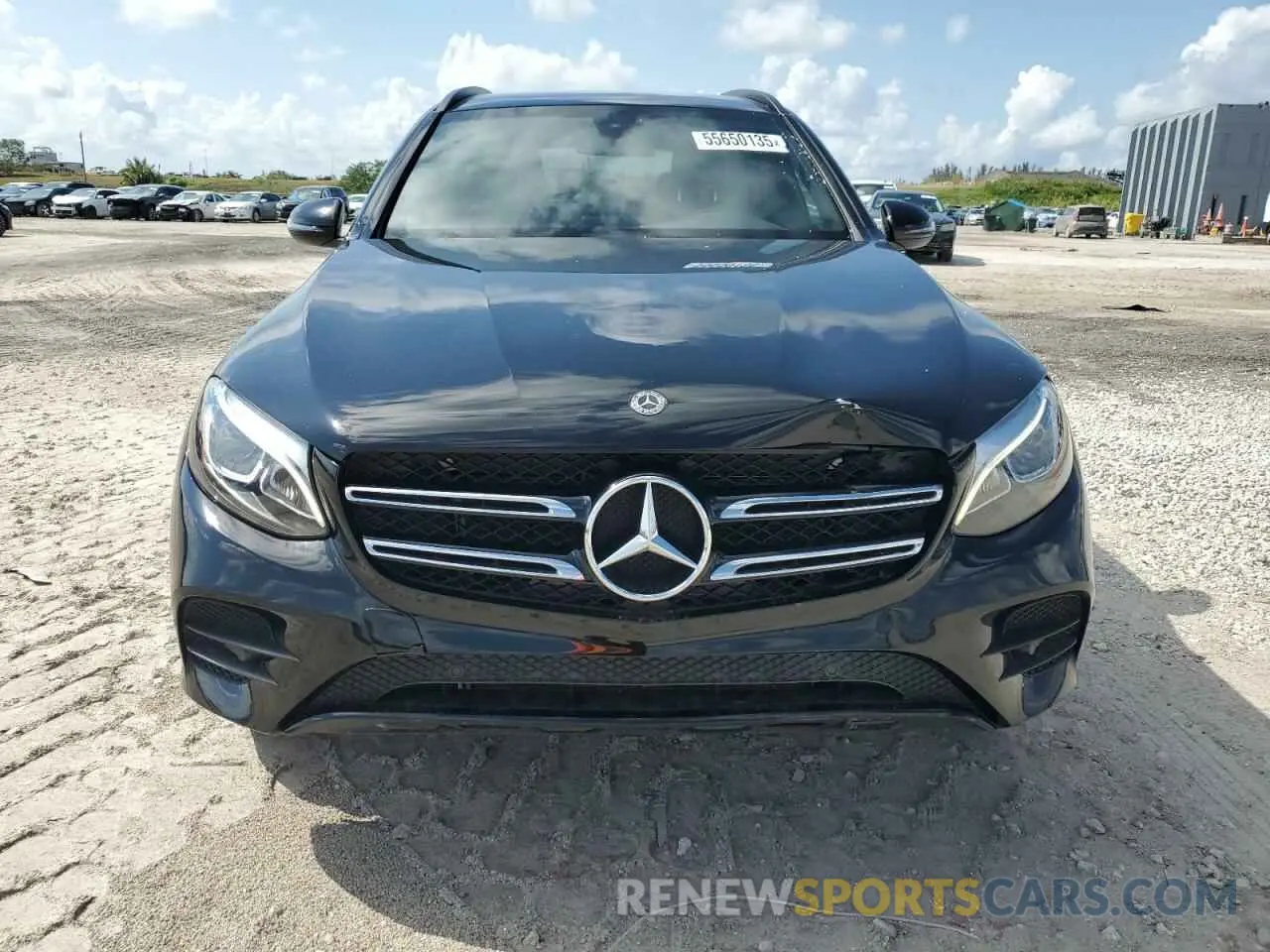5 fotografías del automóvil dañado WDC0G4JB9KV127915 MERCEDES-BENZ GLC-CLASS 2019