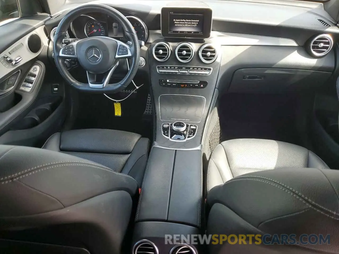 8 fotografías del automóvil dañado WDC0G4JB9KV127915 MERCEDES-BENZ GLC-CLASS 2019