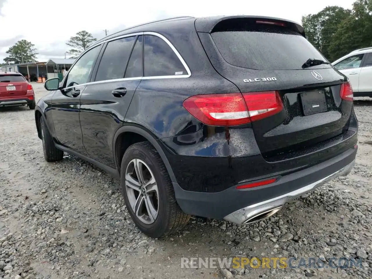 3 fotografías del automóvil dañado WDC0G4JB9KV135321 MERCEDES-BENZ GLC-CLASS 2019
