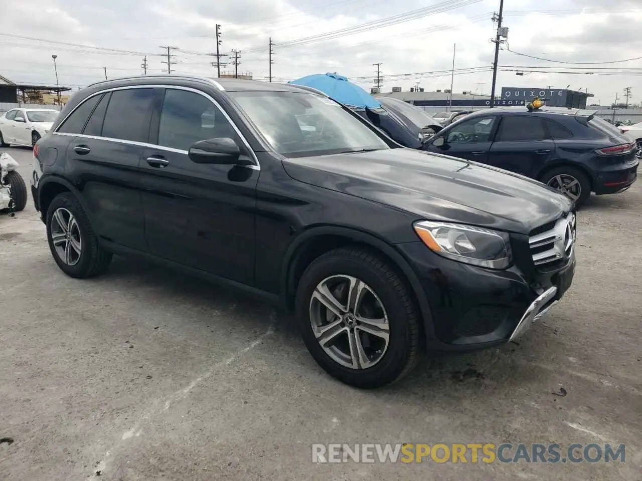4 fotografías del automóvil dañado WDC0G4JBXKV180154 MERCEDES-BENZ GLC-CLASS 2019