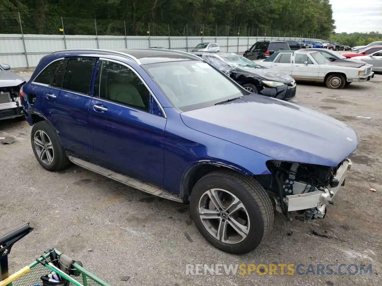 4 fotografías del automóvil dañado WDC0G4JBXKV186536 MERCEDES-BENZ GLC-CLASS 2019