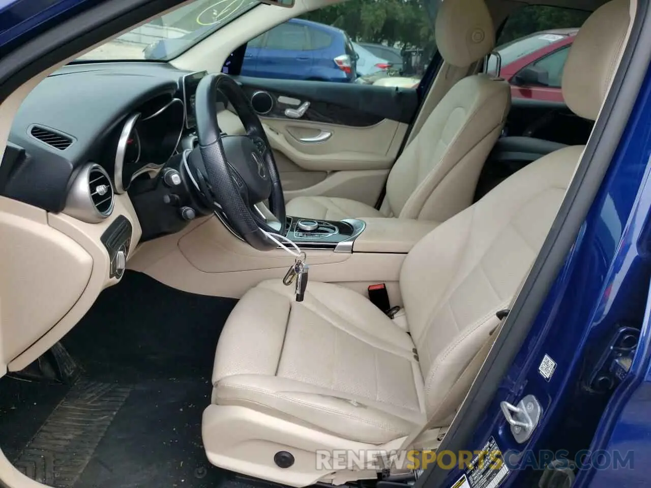 7 fotografías del automóvil dañado WDC0G4JBXKV186536 MERCEDES-BENZ GLC-CLASS 2019