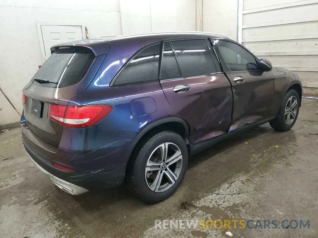 3 fotografías del automóvil dañado WDC0G4KB0KV132306 MERCEDES-BENZ GLC-CLASS 2019