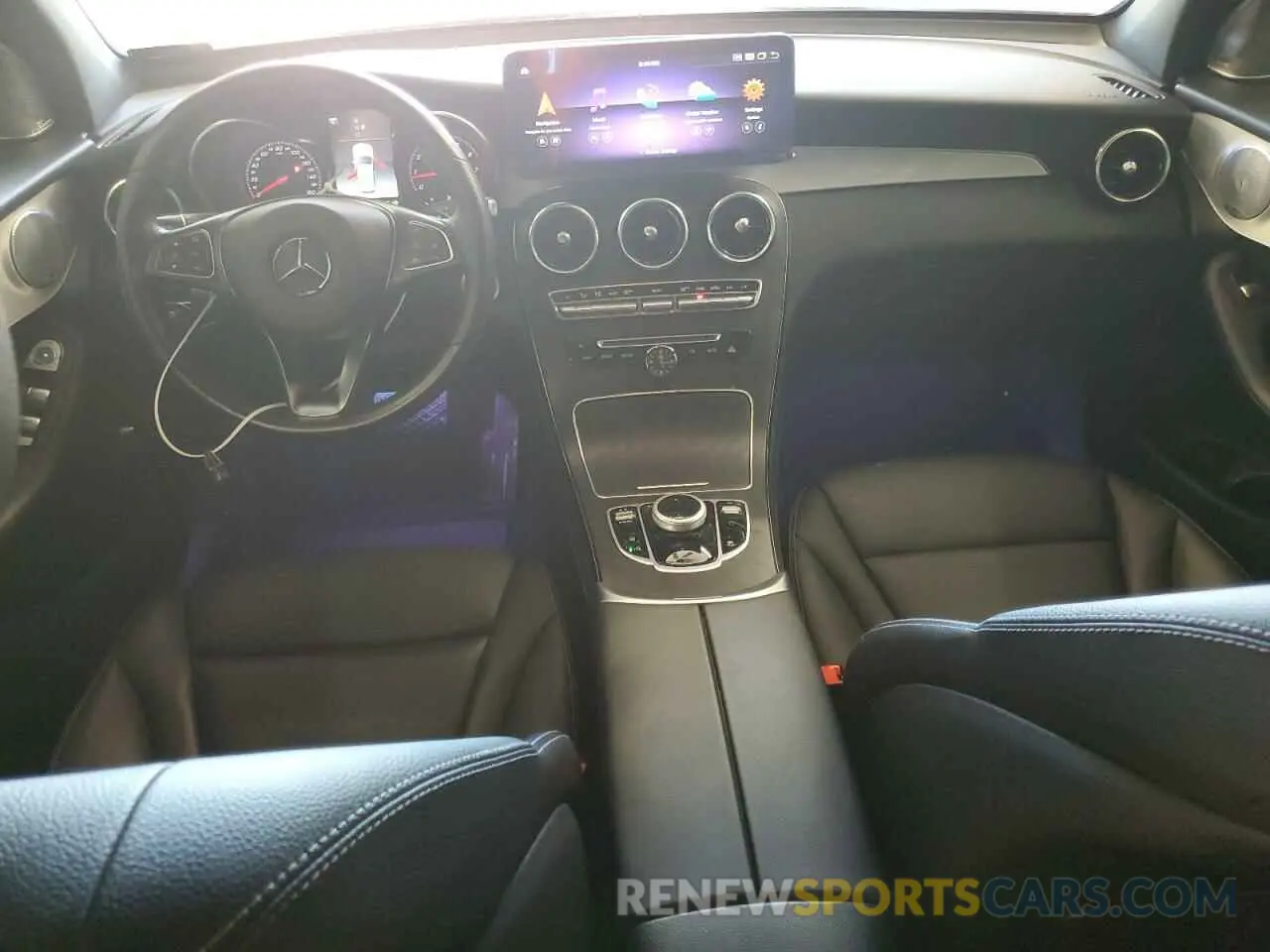 8 fotografías del automóvil dañado WDC0G4KB0KV132306 MERCEDES-BENZ GLC-CLASS 2019