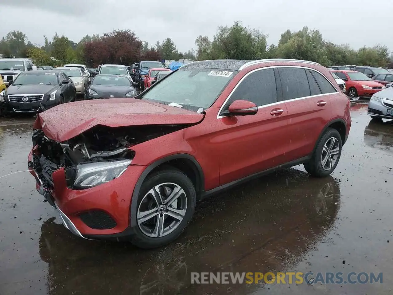 1 fotografías del automóvil dañado WDC0G4KB1KV171812 MERCEDES-BENZ GLC-CLASS 2019