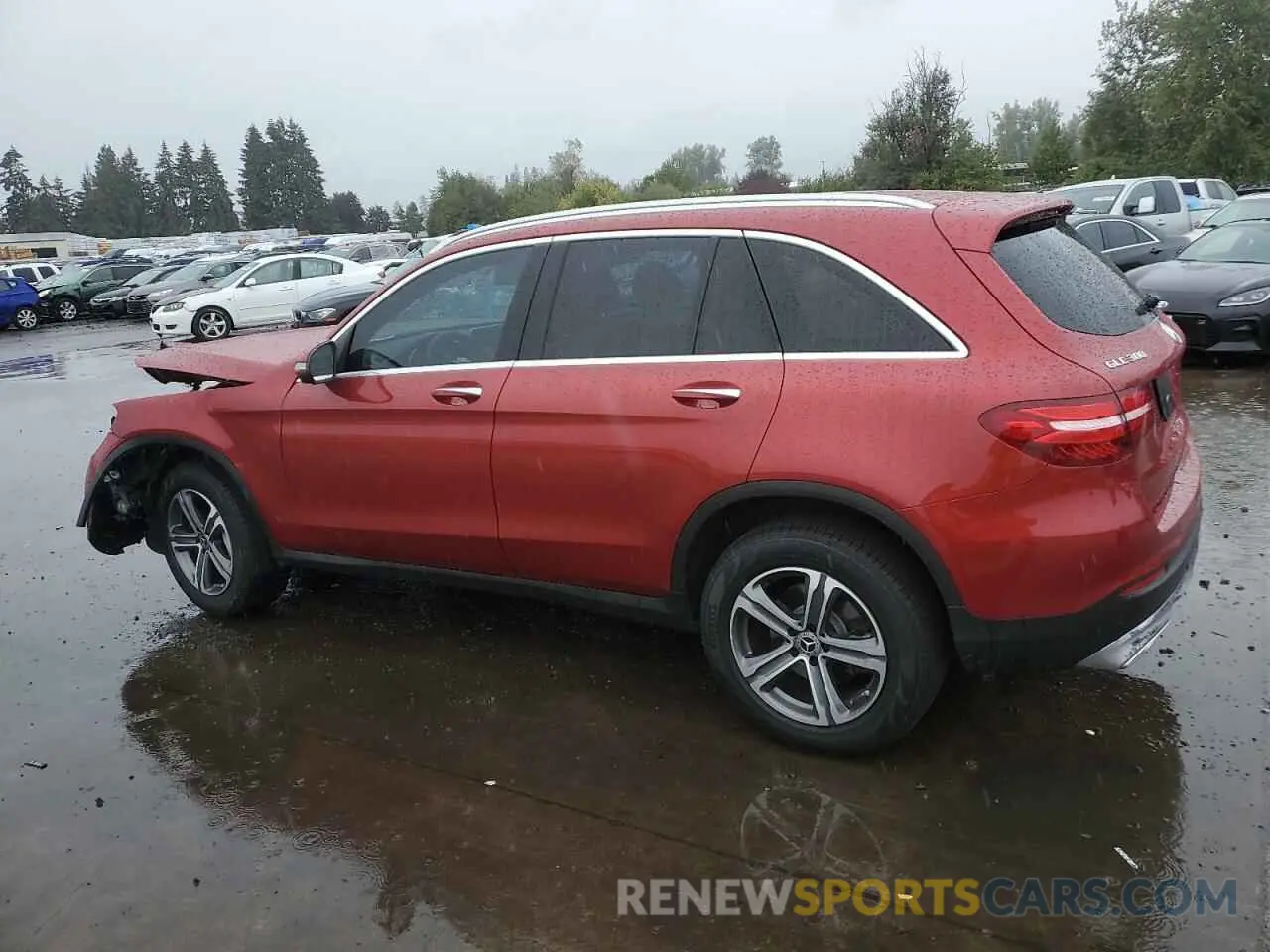 2 fotografías del automóvil dañado WDC0G4KB1KV171812 MERCEDES-BENZ GLC-CLASS 2019