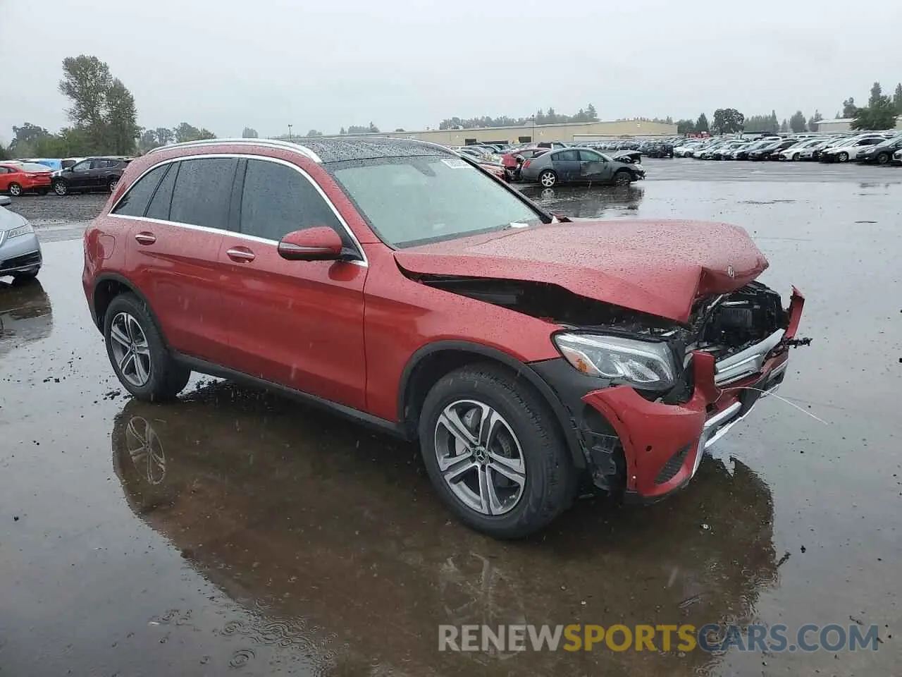 4 fotografías del automóvil dañado WDC0G4KB1KV171812 MERCEDES-BENZ GLC-CLASS 2019